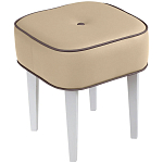 Квадратный мягкий пуф на белых ножках Winton Pouf Square варинант исполнения - 19 | Loft Concept в Краснодаре