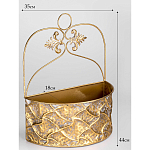 Железное кашпо Idyll варинант исполнения - 8 | Loft Concept в Краснодаре