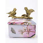 Фарфоровая шкатулка Bird talks варинант исполнения - 5 | Loft Concept в Краснодаре