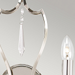 Бра с 2-мя лампами и подвеской из прозрачного стекла Elstead Lighting варинант исполнения - 4 | Loft Concept в Краснодаре