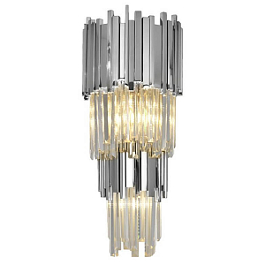 Бра Luxxu Modern Cascade Wall Lamp Silver 58