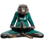 Статуэтка из бронзы в виде лягушки Animals Bronze варинант исполнения - 3 | Loft Concept в Краснодаре