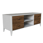 ТВ-тумба с 4-мя ящиками и полками Tasteful Furniture варинант исполнения - 1 | Loft Concept в Краснодаре