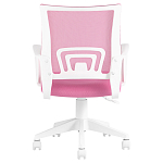 Офисное кресло с основанием из белого пластика Desk chairs Pink варинант исполнения - 4 | Loft Concept в Краснодаре