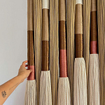 Текстильное Панно Макраме для ресторана Mexico Wall Hanging  варинант исполнения - 1 | Loft Concept в Краснодаре