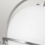 Потолочный светильник с плафоном в форме белого матового шара Hinkley варинант исполнения - 11 | Loft Concept в Краснодаре