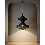 Подвесной вязаный черный светильник «Моника» варинант исполнения - 5 | Loft Concept в Краснодаре