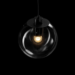 Подвесной светильник Selene Glass Ball Ceiling Lights Black  40 cm варинант исполнения - 2 | Loft Concept в Краснодаре