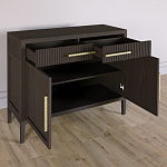 Буфет Primo с двумя ящиками и двумя фасадами шпон орех варинант исполнения - 3 | Loft Concept в Краснодаре