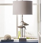 Настольная лампа с декором в виде птиц Coastal варинант исполнения - 2 | Loft Concept в Краснодаре