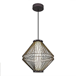 Подвесной светильник с плетеным металлическим каркасом Metal Interweaving варинант исполнения - 1 | Loft Concept в Краснодаре