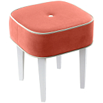 Квадратный мягкий пуф на белых ножках Winton Pouf Square варинант исполнения - 15 | Loft Concept в Краснодаре