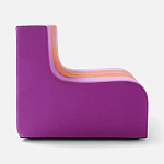 Дизайнерское кресло розовое Poltronova Sofo Rosancio Armchair варинант исполнения - 13 | Loft Concept в Краснодаре