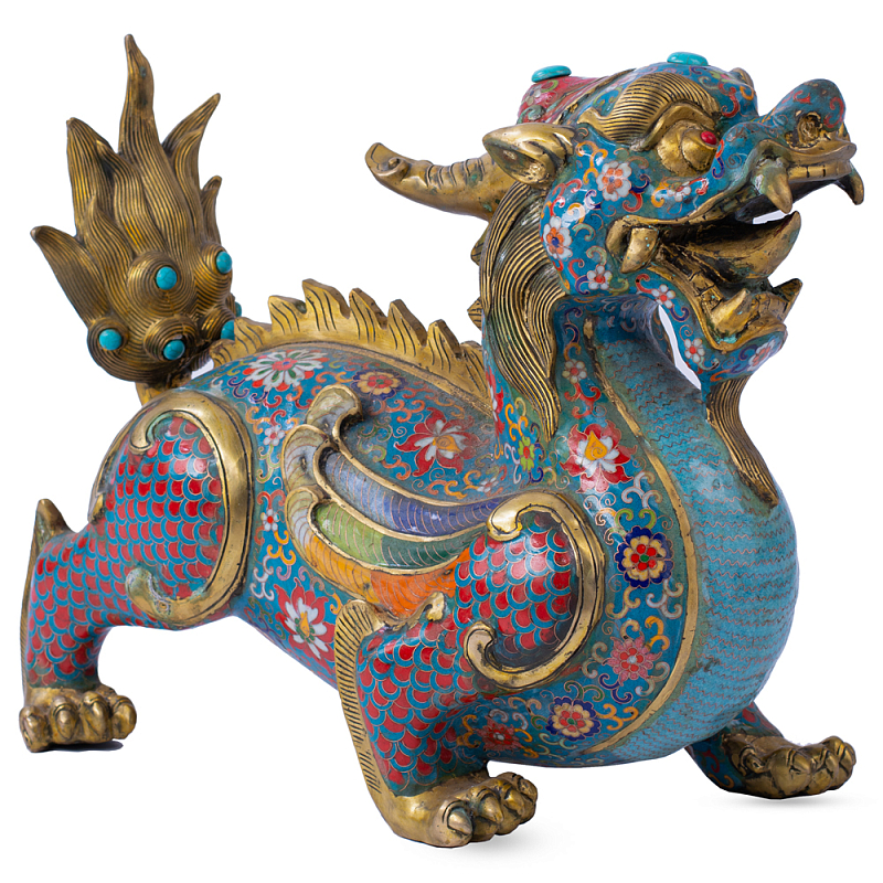 Большой Бронзовый Китайский дракон Мульти в Краснодаре | Loft Concept 