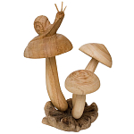 Статуэтка из дерева улитка Animals of the World варинант исполнения - 1 | Loft Concept в Краснодаре