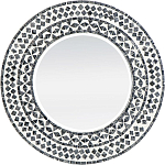 Настенное зеркало Black and white mosaic варинант исполнения - 1 | Loft Concept в Краснодаре