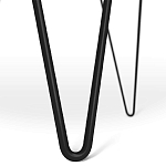 Стол журнальный с круглой столешницей из стекла Gold and Black Marble варинант исполнения - 6 | Loft Concept в Краснодаре