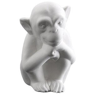 Статуэтка Abhika Monkey Bisc.