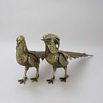 Статуэтка бронзовая пара Фазаны Bronze Birds варинант исполнения - 3 | Loft Concept в Краснодаре