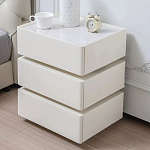 Умная прикроватная тумба с беспроводной зарядкой и подсветкой Smart Bedside Table варинант исполнения - 5 | Loft Concept в Краснодаре