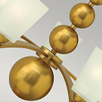 Люстра с матовыми конусными плафонами и декоративными элементами в форме шаров Hinkley варинант исполнения - 8 | Loft Concept в Краснодаре