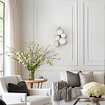 Бра с золотым основанием и 5-ю белыми шарообразными плафонами Bubble варинант исполнения - 4 | Loft Concept в Краснодаре