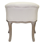 Кресло низкое в стиле прованс Бежевый Лен Louis French Armchair  варинант исполнения - 2 | Loft Concept в Краснодаре