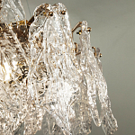 Люстра с декором из текстурированного стекла Textured Glass Chandelier 8 варинант исполнения - 5 | Loft Concept в Краснодаре