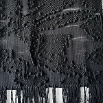 Гобелен из шерсти мериноса с узелками Ночь  варинант исполнения - 1 | Loft Concept в Краснодаре