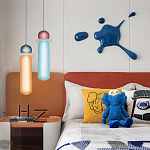 Подвесной светильник с стеклянным плафоном Penny варинант исполнения - 3 | Loft Concept в Краснодаре