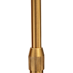 Торшер с мраморным столиком и золотым плафоном Ezio Floor Lamp варинант исполнения - 3 | Loft Concept в Краснодаре