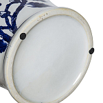 Ваза с крышкой и синим цветочным узором Blue & White Ornament  варинант исполнения - 4 | Loft Concept в Краснодаре
