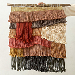 Текстильное Панно с бахромой варинант исполнения - 2 | Loft Concept в Краснодаре