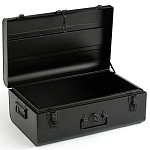 Металлический сундук Metal Chest Black варинант исполнения - 2 | Loft Concept в Краснодаре