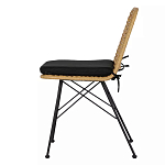 Стул с ротанговым плетением Wicker Stool без подлокотников варинант исполнения - 2 | Loft Concept в Краснодаре