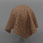 Мебельная ткань Шенилл терракотовый цвет 142 см T4-58 варинант исполнения - 10 | Loft Concept в Краснодаре