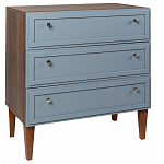 Комод серый из массива бука с 3-мя ящиками Wenge Light варинант исполнения - 1 | Loft Concept в Краснодаре