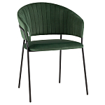 Стул в велюре зеленого цвета Horizon варинант исполнения - 1 | Loft Concept в Краснодаре