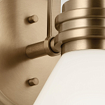 Бра с белым матовым плафоном в форме конуса Kichler варинант исполнения - 6 | Loft Concept в Краснодаре