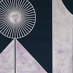 Обои ручная роспись в стиле Арт-деко Assemblage Aluminium Leaf with désargenter pearlescent antiquing варинант исполнения - 1 | Loft Concept в Краснодаре