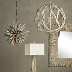 Люстра круглая в виде веток деревьев Natural Driftwood варинант исполнения - 5 | Loft Concept в Краснодаре