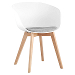 Стул из пластика с мягким сиденьем Eames варинант исполнения - 1 | Loft Concept в Краснодаре