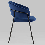 Стул в велюре синего цвета Horizon варинант исполнения - 2 | Loft Concept в Краснодаре