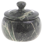 Сахарница из натурального камня Змеевик Stone Sugar Bowls варинант исполнения - 1 | Loft Concept в Краснодаре