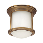 Потолочный светильник для ванных комнат с цилиндрическим стеклянным плафоном и одной лампой Hinkley варинант исполнения - 9 | Loft Concept в Краснодаре