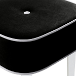 Квадратный мягкий пуф на белых ножках Winton Pouf Square варинант исполнения - 10 | Loft Concept в Краснодаре