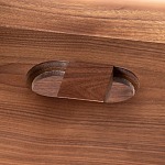 ТВ-тумба из массива ореха Robinett Wooden TV Stand варинант исполнения - 6 | Loft Concept в Краснодаре