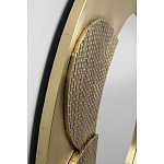 Зеркало золотое со вставками в виде геометрических фигур варинант исполнения - 4 | Loft Concept в Краснодаре