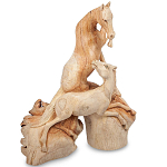 Статуэтка из дерева лошади Animals of the World 25 варинант исполнения - 2 | Loft Concept в Краснодаре