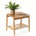 Приставной стол из массива дуба Reyer Side Table варинант исполнения - 2 | Loft Concept в Краснодаре